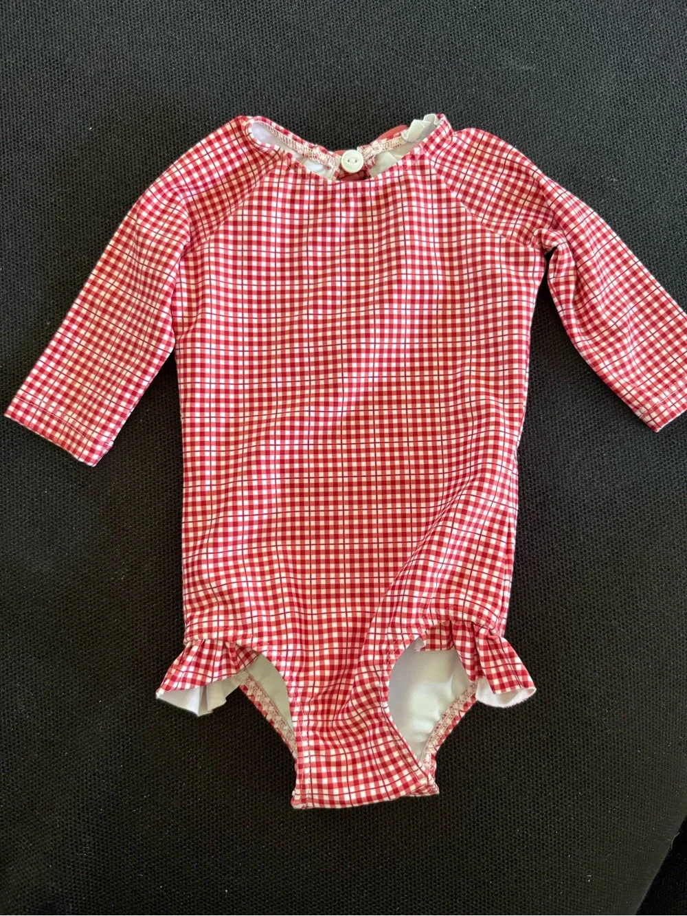 Minnow Baby Girl Rashguard 0-6m Red